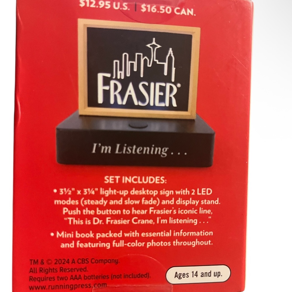 Frasier Light-Up Sign with Sound - Picture 3 of 7